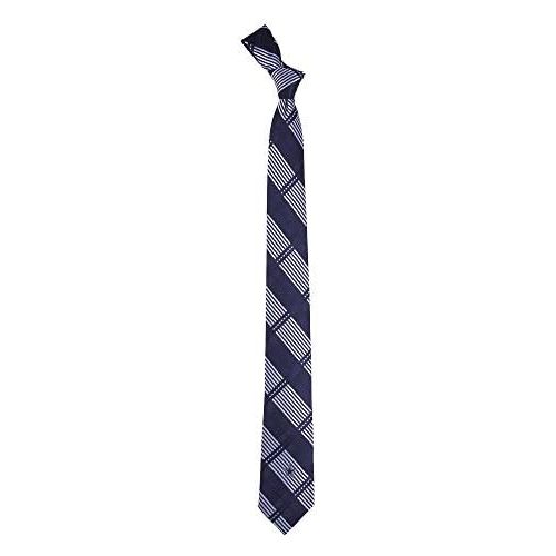  Eagles Wings NFL Mens Woven Polyester Skinny Plaid Tie