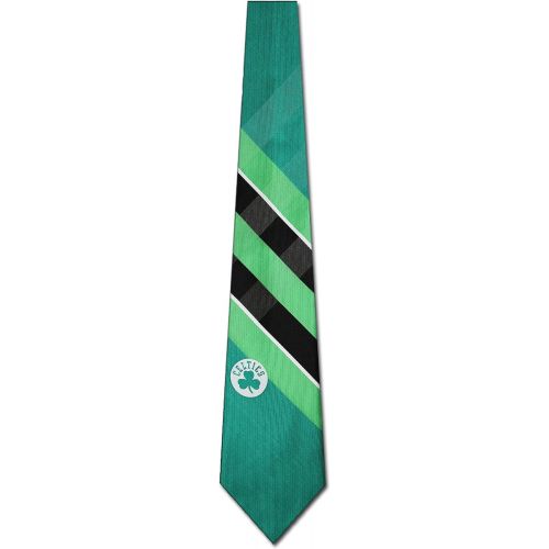  Eagles Wings NBA Woven Poly Grid Necktie With Team Logo