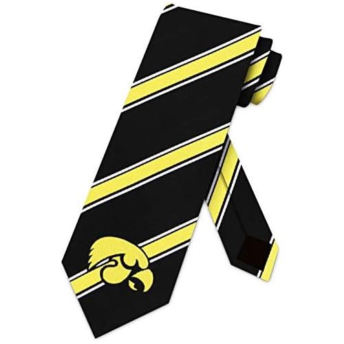  Eagles Wings Iowa Hawkeyes Collegiate Woven Polyester Necktie