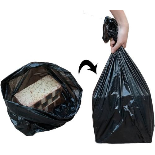  [아마존베스트]Eagrye 10 Gallon Kitchen Trash Bag, Black Wastebasket Liners, 170 Counts