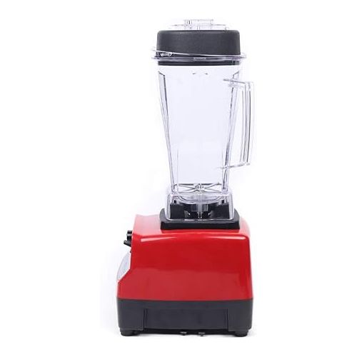  Professional Blender,Commercial Countertop Blender Smoothie Maker, 3HP 2200W Heavy DutyHigh Speed 45000RPM Kitchen Smoothie Blender Food Mixer 2000ml for Soup,fish, Crusing Ice, Frozen Desser, Shakes and Smoothies (TM-767)