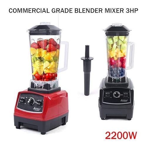  Eapmic Professional Blender, 2200W, 45000RPM, 2L/2000cc, Black, Smoothie Blender, Commercial Grade