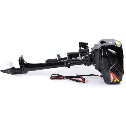  Eapmic Outboard Motor Inflatable Fishing Boat Engine Water Cooling System 6HP 2 Stroke HANGKAI