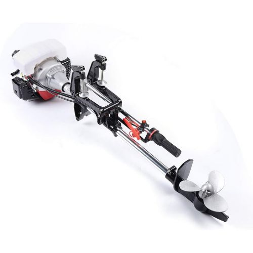  Eapmic Outboard Motor Inflatable Fishing Boat Engine Water Cooling System 6HP 2 Stroke HANGKAI