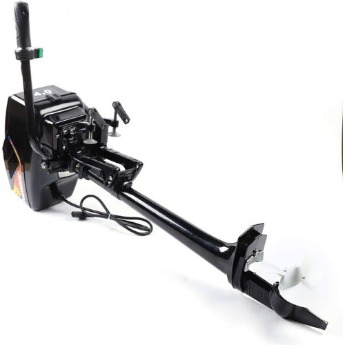  Eapmic Outboard Motor Inflatable Fishing Boat Engine Water Cooling System 6HP 2 Stroke HANGKAI