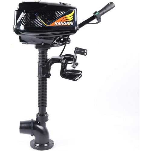  Eapmic Outboard Motor Inflatable Fishing Boat Engine Water Cooling System 6HP 2 Stroke HANGKAI