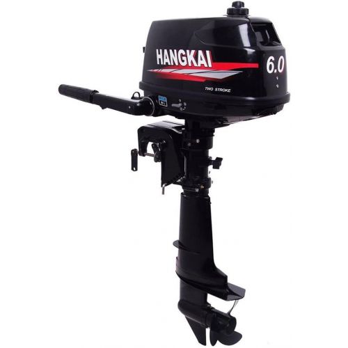  Eapmic Outboard Motor Inflatable Fishing Boat Engine Water Cooling System 6HP 2 Stroke HANGKAI