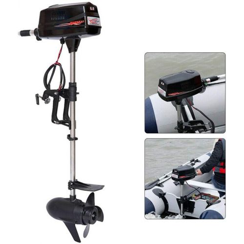  Eapmic Outboard Motor Inflatable Fishing Boat Engine Water Cooling System 6HP 2 Stroke HANGKAI