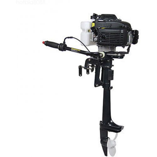  Eapmic Outboard Motor Inflatable Fishing Boat Engine Water Cooling System 6HP 2 Stroke HANGKAI