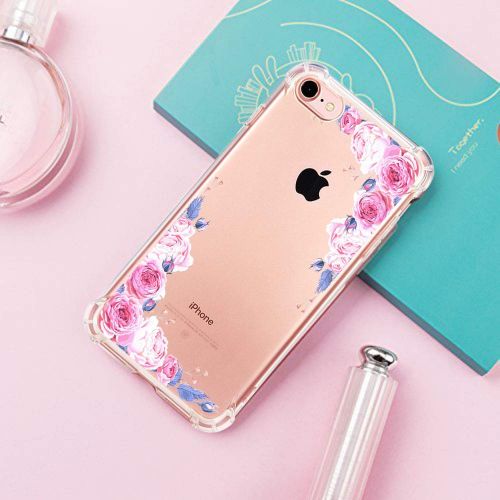  Eari iPhone 5/5s/SE Case for Girls TPU Anti Scratch Slim Ultra Protective Clear Case