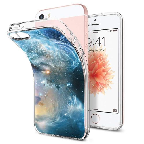  Eari iPhone 5/5s/SE Case for Girls TPU Anti Scratch Slim Ultra Protective Clear Case