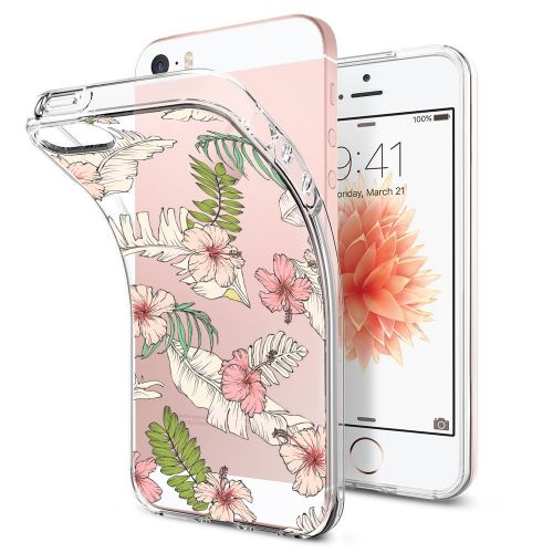  Eari iPhone 5/5s/SE Case for Girls TPU Anti Scratch Slim Ultra Protective Clear Case