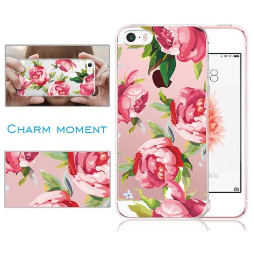  Eari iPhone 5/5s/SE Case for Girls TPU Anti Scratch Slim Ultra Protective Clear Case