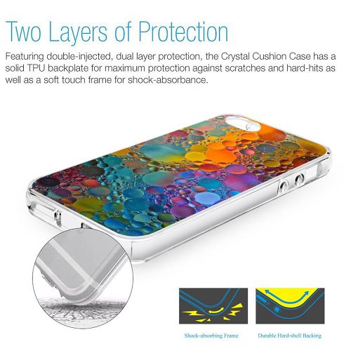  Eari iPhone 5/5s/SE Case for Girls TPU Anti Scratch Slim Ultra Protective Clear Case