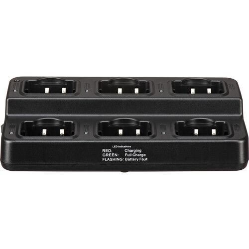  Eartec 6 Port Charging station for SC 1000 Radio (Li-Ion)