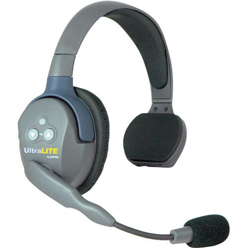  Eartec UltraLITE 3-Person Full-Duplex Wireless Intercom with 3 Single-Ear Headsets (1.9 GHz, USA)