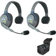 Eartec UltraLITE 2-Person Full-Duplex Wireless Intercom with 2 Single-Ear Headsets (1.9 GHz, USA)
