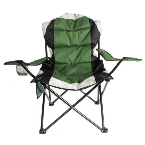  Earth AOTOMIO Folding Camping Chair Portable Outdoor Fishing Beach Chair with Cup Holder for Hunting and Hiking, Supports 280LBS.