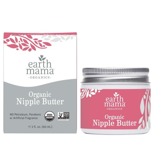 [아마존베스트]Organic Nipple Butter Breastfeeding Cream by Earth Mama | Lanolin-free, Safe for Nursing & Dry Skin,...
