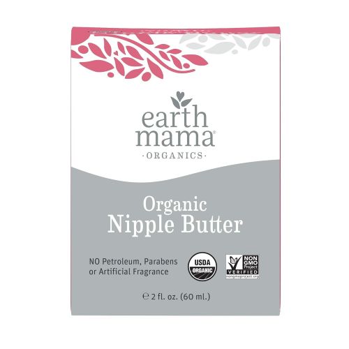  [아마존베스트]Organic Nipple Butter Breastfeeding Cream by Earth Mama | Lanolin-free, Safe for Nursing & Dry Skin,...