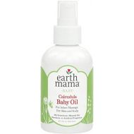 Earth Mama Calendula Baby Oil for Infant Massage, 4-Fluid Ounce