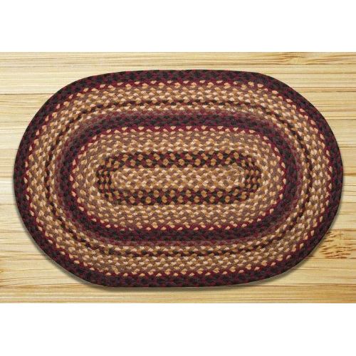  Earth Rugs 09-371 Rug Black Cherry/Chocolate/Cream