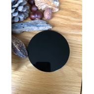 /EarthMagicStudio Black Obsidian Scrying Mirror