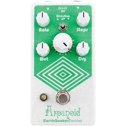  EarthQuaker Devices},description:The Earthquaker Devices Arpanoid V2 is the first dedicated compact polyphonic pitch arpeggiator effects pedal for the electric guitar.The Arpanoid