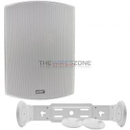 Earthquake Sound AWS802W White 200 Watt Weather Resistant IndoorOutdoor Speaker