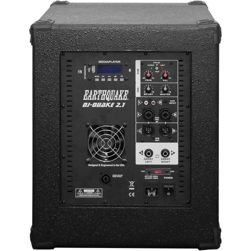  Earthquake Sound DJ-Quake P12 12-inch 1000-Watt Passive Subwoofer