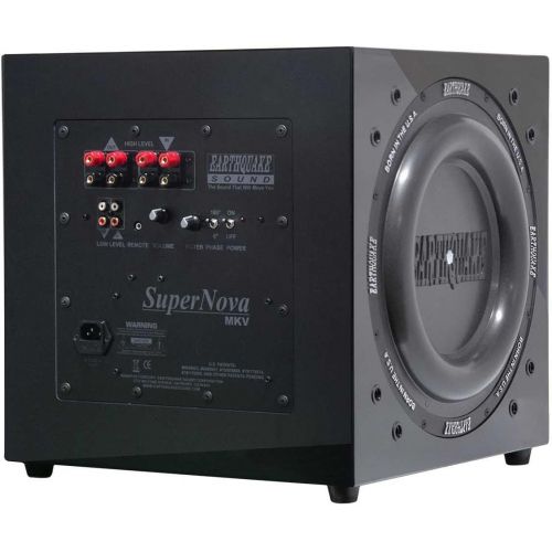  Earthquake Sound Supernova MKV-12 12-inch Powered Subwoofer (Piano Black, Single)