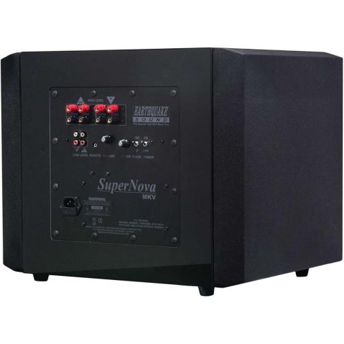  Earthquake Sound Supernova MKV-12 12-inch Powered Subwoofer (Piano Black, Single)