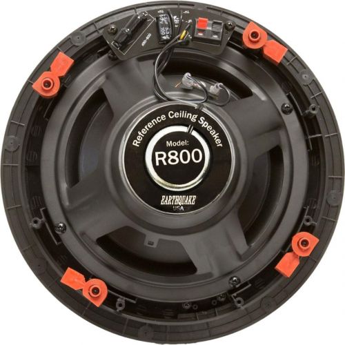  Earthquake Sound R800 8 in Ceiling Speakers(Pair) with Magnetic Paintable Grill