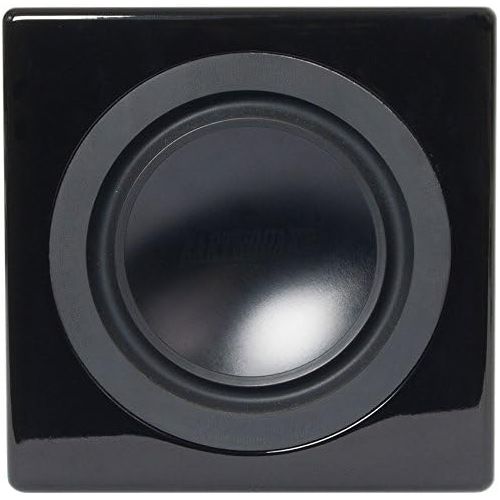  Earthquake Sound MiniMe-P63 Compact 6.5-inch Powered Subwoofer with Dual Passive Radiators, Piano Black