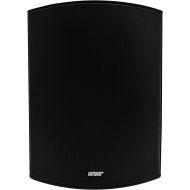 Earthquake Sound AWS-802B All-Weather IndoorOutdoor Speaker (Matte Black, Single)