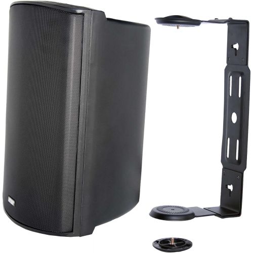  Earthquake Sound AWS-802B All-Weather IndoorOutdoor Speaker (Matte Black, Single)
