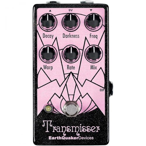  EarthQuaker Devices},description:The Transmisser is a modulated reverb with extra-long decay fed to a highly resonant filter. It is the sonic recreation of blowing your signal to b