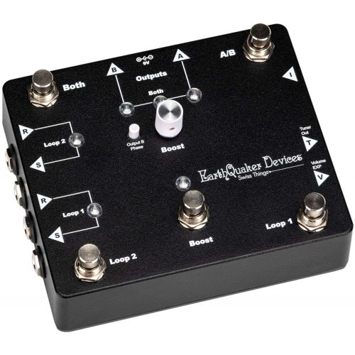  Earthquaker Devices EarthQuaker Devices Swiss Things Guitar Effects Pedalboard Reconciler