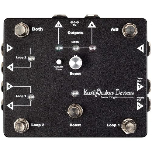  Earthquaker Devices EarthQuaker Devices Swiss Things Guitar Effects Pedalboard Reconciler
