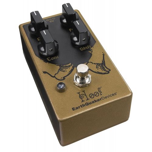  Earthquaker Devices EarthQuaker Devices Hoof V2 Germanium/Silicon Hybrid Fuzz Guitar Effects Pedal