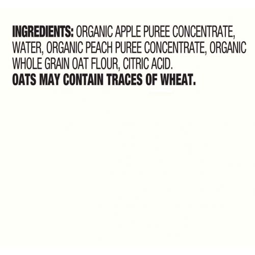  [아마존베스트]Earths Best Organic Stage 2 Baby Food, Apple Peach and Oatmeal, 4.2 oz. Pouch (Pack of 12)