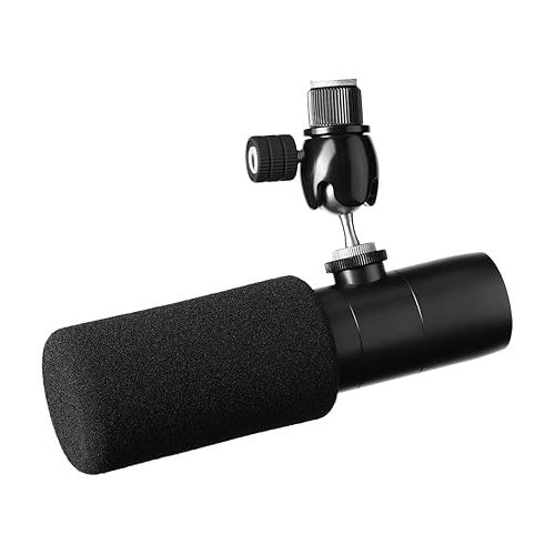  Earthworks ETHOS XLR Broadcasting Microphone, Matte Black