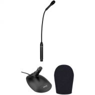 Earthworks FM500 Flexible Cardioid Podium Microphone Kit with Desktop Base and Windscreen (19