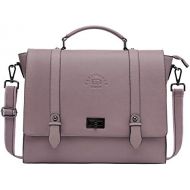 [아마존베스트]EaseGave Briefcase for Women, 15.6 17 Inch Laptop Bag Business Work Bag Crossbody Bags College Satchel Purse with Professional Padded Compartment for Tablet Notebook Ultrabook, purple