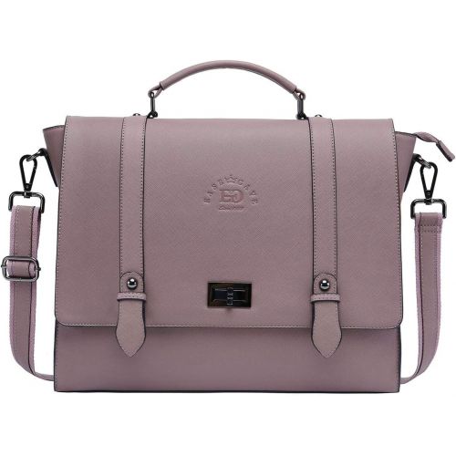  [아마존베스트]EaseGave Briefcase for Women, 15.6 17 Inch Laptop Bag Business Work Bag Crossbody Bags College Satchel Purse with Professional Padded Compartment for Tablet Notebook Ultrabook, purple