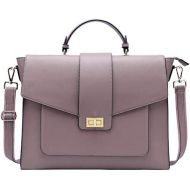 [아마존베스트]EaseGave 17 Inch Messenger Bag for Women,Professional Briefacse Work Bag Spacious Computer Bags for Work Business Travel,purple-17Inch