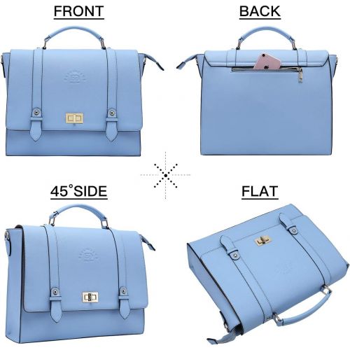  [아마존베스트]EaseGave 15.6-Inch Laptop-Briefcase-for-Women,Work-Bags Unique Laptop Messenger Bag Satchel-Bag Laptop-Computer Bag with Professional Padded Compartment for Tablet Notebook Ultrabook-Baby B