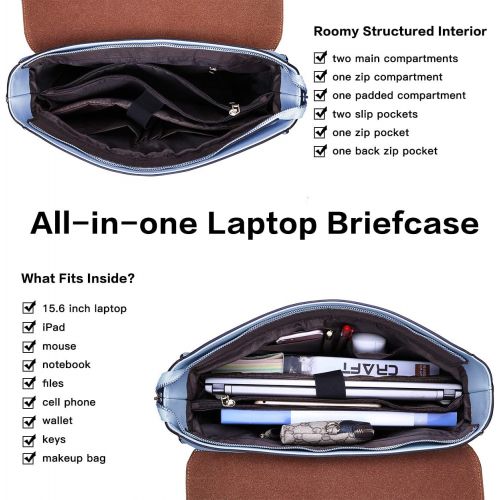  [아마존베스트]EaseGave 15.6-Inch Laptop-Briefcase-for-Women,Work-Bags Unique Laptop Messenger Bag Satchel-Bag Laptop-Computer Bag with Professional Padded Compartment for Tablet Notebook Ultrabook-Baby B