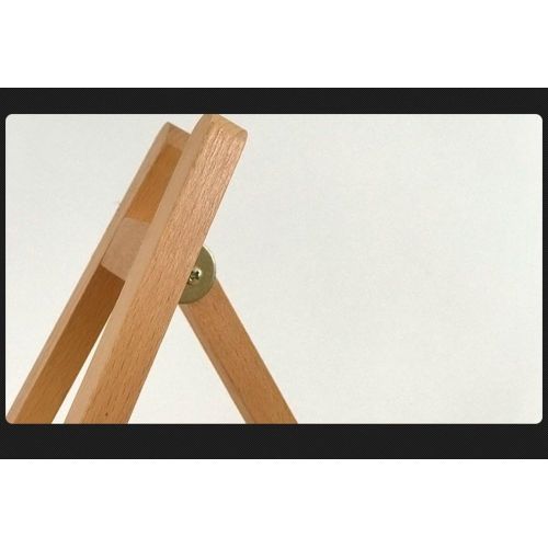  Easel Desktop easel beech wooden small easel  desktop display  children easel  desktop triangle mini easel ( Size : 141637cm )