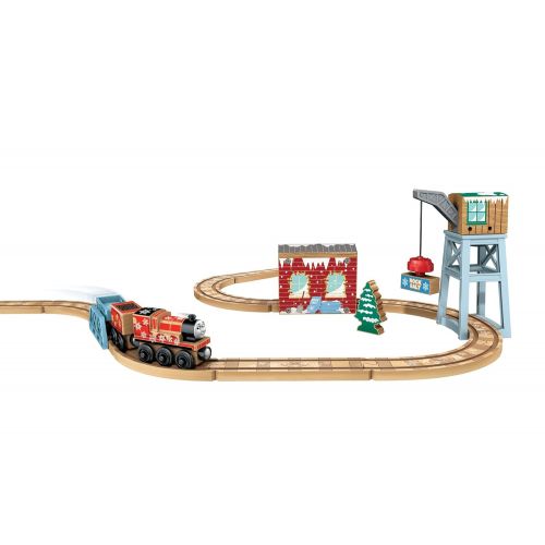  East Coast Bargain and ships from Amazon Fulfillment. Fisher-Price Thomas & Friends Wood, Snowy Rails Set